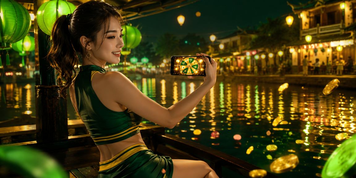 Người chơi trải nghiệm roulette tại Hà Nội với không khí đèn lồng lễ hội
